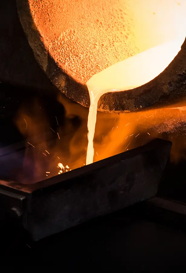 Melted Gold Plating